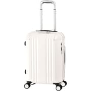 スーツケース デカかるEdge 拡張タイプ 旅行日数目安 34L/拡張時40L (機内持込可) 前輪ストッパー TSAロック搭載 ALI-089-18W バニラ