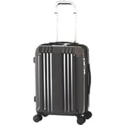 スーツケース デカかるEdge 拡張タイプ 旅行日数目安 34L/拡張時40L (機内持込可) 前輪ストッパー TSAロック搭載 ALI-089-18W ウェーブBK
