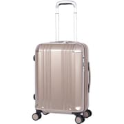 スーツケース デカかるEdge 拡張タイプ 旅行日数目安 34L/拡張時40L (機内持込可) 前輪ストッパー TSAロック搭載 ALI-089-18W シャンパンゴールド