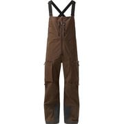 ヴァッシゴアテックスプロIIビブ メンズ スノーパンツ Woodland Brown Lサイズ 607794