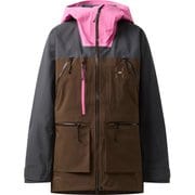 ヴァッシゴアテックスプロIIジャケット レディース スノージャケット Lantana Pink/Oak Brown Sサイズ 607792