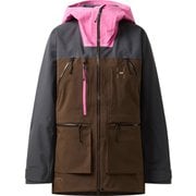 ヴァッシゴアテックスプロIIジャケット レディース スノージャケット Lantana Pink/Oak Brown Mサイズ 607792