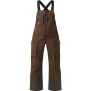 ヴァッシゴアテックスプロIIビブ レディース スノーパンツ Woodland Brown Mサイズ 607798