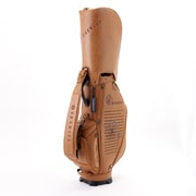 SHERIFF キャディバッグ レトロ 9.5インチ 口枠:5分割 CAMEL SFR-001CB