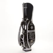 VALIANT キャディバッグ カイゾク 9.5インチ 口枠:6分割 BLACK×GRAY VAK-002CB