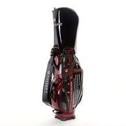 VALIANT キャディバッグ アクセ 9.5インチ 口枠:5分割 BLACK×RED VAA-005CB