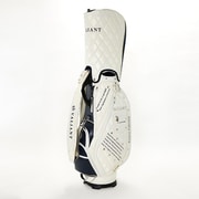 VALIANT キャディバッグ エンブレム 9.5インチ 口枠:5分割 WHITE×NAVY VAE-003CB