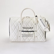 VALIANT ボストンバッグ エンブレム WHITE×NAVY VAE-003BB