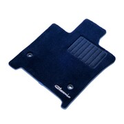 クラッツィオ 高級リアルウールマット 1台分セット エスティマハイブリッド AHR20W H28(2016)/6~R1(2019)/10 7人乗 3列目電動格納シート ブルー 6BETC1535X110E