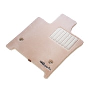 クラッツィオ 高級リアルウールマット 1台分セット ランドクルーザー UZJ200W/URJ202W H19(2007)/9~H23(2011)/12 8人乗 3列目手動シート アイボリー 6BETC1900X101V