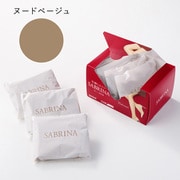 【ネット限定お得7足セット】SABRINA サブリナ 伝線しにくい美しい素肌感 定番・ナチュラルストッキング ヌードベージュ M-L SB517SY