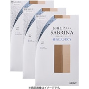 SABRINA サブリナ 3足組ストッキング 丈夫で美しい 破れにくい融着交編 バ-モンブラン L-LL SP833LY