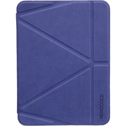iPad 10世代 対応 ケース 手帳型 背面 クリア 3WAY スタンド ペン収納 付 耐衝撃 保護 カバー LUCID FOLIO ネイビー MC_PD5CSPTLF_NV