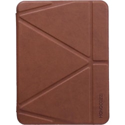 iPad 10世代 対応 ケース 手帳型 背面 クリア 3WAY スタンド ペン収納 付 耐衝撃 保護 カバー LUCID FOLIO タン MC_PD5CSPTLF_TN