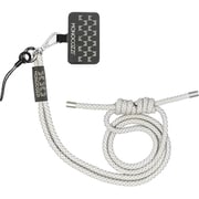 スマホショルダー 斜めがけ/首掛け/肩掛け 細め スマホストラップ ストラップ ホルダー 付 スマホ ショルダー ストラップ ESSENTIALS Rope Phone Strap ホワイトアンドグレー MC_SPASRPEES_WG