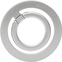 MagSafe 対応 リング スタンド 付き 薄型 スマホリング マグネット 使用 マグセーフ 携帯リング リングスタンド ESSENTIALS Magnetic Ring シルバー MC_IWMRGMEER_SV