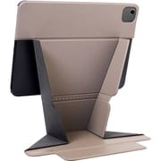 iPad Air M3 2025 11インチ M2 対応 ケース 手帳型 4WAY スタンド付 耐衝撃 保護 カバー 動画視聴 タイピング 目線 高い スタンド LUCID REFINED RAISE エレファントグレー MC_PACCSAILR_EG