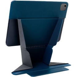 iPad Air M3 2025 11インチ M2 対応 ケース 手帳型 4WAY スタンド付 耐衝撃 保護 カバー 動画視聴 タイピング 目線 高い スタンド LUCID REFINED RAISE ミッドナイトブルー MC_PACCSAILR_MB