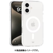 iPhone 16 対応 ケース クリア MagSafe 対応 ストラップホール 付き 薄型 軽量 スマホケース マグセーフ 耐衝撃 スリム 透明 スマホカバー ESSENTIALS トランスパレント MC_IPNCSPCEP_TR