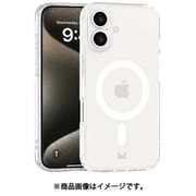 iPhone 16 Plus 対応 ケース クリア MagSafe 対応 ストラップホール 付き 薄型 軽量 スマホケース マグセーフ 耐衝撃 スリム 透明 スマホカバー ESSENTIALS トランスパレント MC_IPBCSPCEP_TR