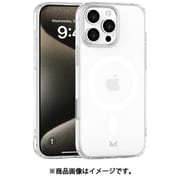 iPhone 16 Pro Max 対応 ケース クリア MagSafe 対応 ストラップホール 付き 薄型 軽量 スマホケース マグセーフ 耐衝撃 スリム 透明 スマホカバー ESSENTIALS トランスパレント MC_IPGCSPCEP_TR