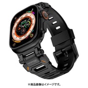 MC_WA4BDRBRS_BK [Apple Watch 対応 バンド ラバー スポーツ ベルト 調節可 スポーツバンド ESSENTIALS Rubber Strap ブラック]