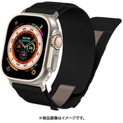 MC_WA4BDNYNS_BK [Apple Watch 対応 バンド スポーツ ベルト 調節可 スポーツバンド ESSENTIALS Nylon Strap ブラック]