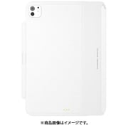 iPad Pro 11インチ M4 対応 ケース Apple 純正 Magic Keyboard 対応 人工 皮 革 ApplePencil 充電 ペン収納 保護 カバー CoverBuddy ホワイト ME_PPECSPCCY_WH