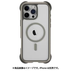 iPhone 16 Pro Max 対応 ケース クリア MagSafe 対応 耐衝撃 MIL規格 マグセーフ スマホケース Odyssey M チタニウム ME_IPGCSPTO1_TI
