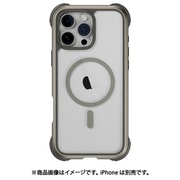 iPhone 16 Pro Max 対応 ケース クリア MagSafe 対応 耐衝撃 MIL規格 マグセーフ スマホケース Odyssey M チタニウム ME_IPGCSPTO1_TI