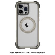 iPhone 16 Pro Max 対応 ケース クリア MagSafe 対応 スタンド リング付き 耐衝撃 MIL規格 スマホケース マグセーフ リング スマホカバー Odyssey Stand M チタニウム ME_IPGCSPTO6_TI
