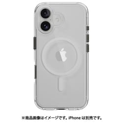iPhone 16 対応 ケース クリア MagSafe 対応 耐衝撃 MIL規格 マグセーフ スマホケース Bright M トランスパレント ME_IPNCSPCB1_TR