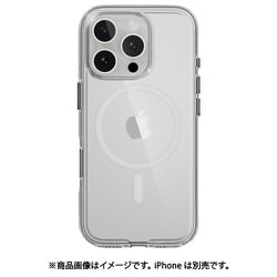 iPhone 16 Pro 対応 ケース クリア MagSafe 対応 耐衝撃 MIL規格 マグセーフ スマホケース Bright M トランスパレント ME_IPRCSPCB1_TR