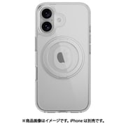 iPhone 16 対応 ケース クリア MagSafe 対応 スタンド リング付き 耐衝撃 MIL規格 スマホケース マグセーフ リング スマホカバー MagStand 360 M トランスパレント ME_IPNCSPTM1_TR
