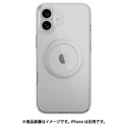 iPhone 16 Plus 対応 ケース クリア MagSafe 対応 スタンド リング付き 耐衝撃 MIL規格 スマホケース マグセーフ リング スマホカバー MagStand 360 M トランスパレント ME_IPBCSPTM1_TR