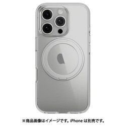 iPhone 16 Pro 対応 ケース クリア MagSafe 対応 スタンド リング付き 耐衝撃 MIL規格 スマホケース マグセーフ リング スマホカバー MagStand 360 M トランスパレント ME_IPRCSPTM1_TR