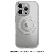 iPhone 16 Pro 対応 ケース クリア MagSafe対応 スタンド リング付き 耐衝撃 MIL規格 スマホケース マグセーフ リング スマホカバー MagStand 360 M with Ring トランスパレント ME_IPRCSPTM7_TR
