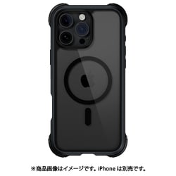iPhone 16 Pro Max 対応 ケース クリア MagSafe 対応 耐衝撃 MIL規格 マグセーフ スマホケース Odyssey M メタルブラック ME_IPGCSPTO1_BK