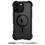 iPhone 16 Pro Max 対応 ケース クリア MagSafe 対応 耐衝撃 MIL規格 マグセーフ スマホケース Odyssey M メタルブラック ME_IPGCSPTO1_BK