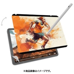 iPad mini 7 mini6 対応 フィルム 2枚 セット 紙のような書き心地 マグネット 着脱式 指紋防止 さらさら 紙質 イラスト 保護フィルム Easy Paper Pro （2 in 1） トランスパレント ME_PMASPLKE2_TR