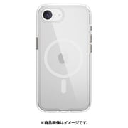 iPhone 16e 対応 ケース クリア マグネット付き 耐衝撃 MIL規格 スマホケース 黄ばみ 防止 ウルトラ クリアケース Bright M トランスパレント ME_IS4CSTPBR_TR