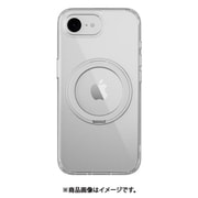 iPhone 16e 対応 ケース クリア マグネット スタンド リング付き 耐衝撃 MIL規格 スマホケース 磁石 リング スマホカバー MagStand 360 M トランスパレント ME_IS4CSPTM3_TR