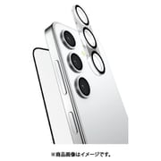 Galaxy S25 対応 液晶 ガラスフィルム カメラ保護 フィルム 2点 セット 指紋 気泡 傷 防止 保護ガラス 9H ガラス 使用 カメラ レンズカバー 2 in 1 Bundle Kit クリア RT_G5SSPPCB2_CL