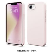 iPhone 16e 対応 ケース シリコン 耐衝撃 スマホケース 指紋 防止 サラサラ シンプル シリコンケース カバー SILICONE CASE ラブリーピンク EL_IS4CSSCS7_LP