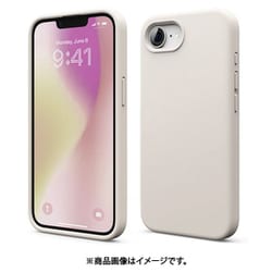 iPhone 16e 対応 ケース シリコン 耐衝撃 スマホケース 指紋 防止 サラサラ シンプル シリコンケース カバー SILICONE CASE ストーン EL_IS4CSSCS7_ST