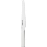 セラミックナイフ パン切り(ギザ刃) 18cm ホワイト CLB-180P-WH