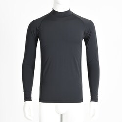 25HYOON Ventilation ハイネックシャツ BK LL