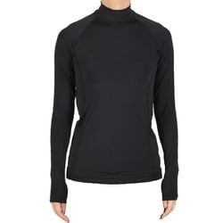 25HYOON Ventilation ハイネックシャツ レディース BK M