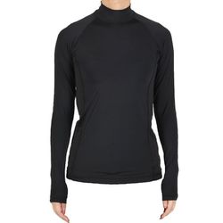 25HYOON Ventilation ハイネックシャツ レディース BK L
