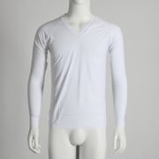 25HYOON Ventilation Vネックシャツ WH M